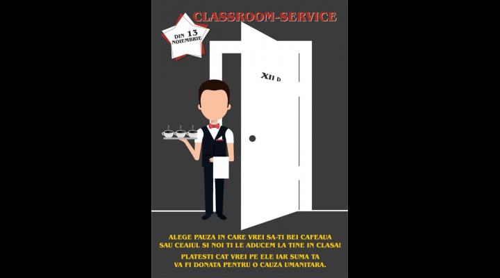 Classroom-service, la Sinaia pentru o cauza nobila