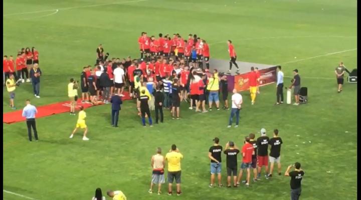 VIDEO Echipa lui Hagi a câștigat Supercupa României, meci disputat la Ploiești