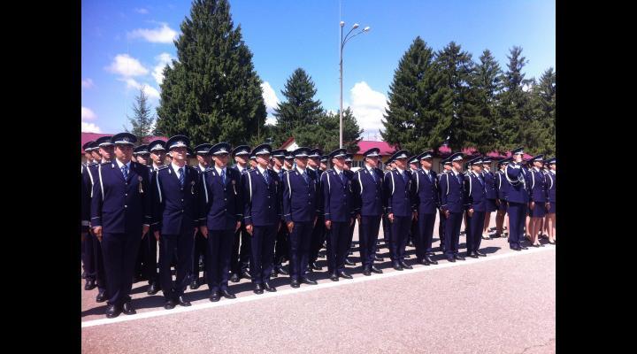 Ceremonial de absolvire, vineri, la Școala de Poliție Câmpina 
