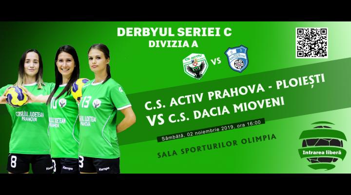 Ploieștenii, așteptați sâmbătă la Sala Sporturilor la meciul oficial C.S. Activ Prahova-Ploiesti VS C.S. Dacia Mioveni 2012