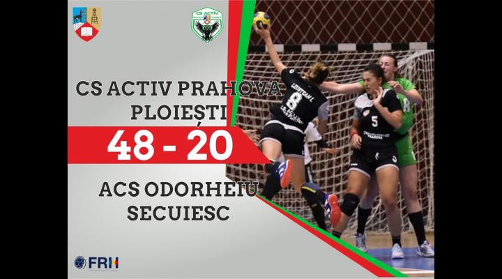 Handbalistele de la CS Activ Prahova - Ploiești au câștigat primul meci oficial de anul acesta