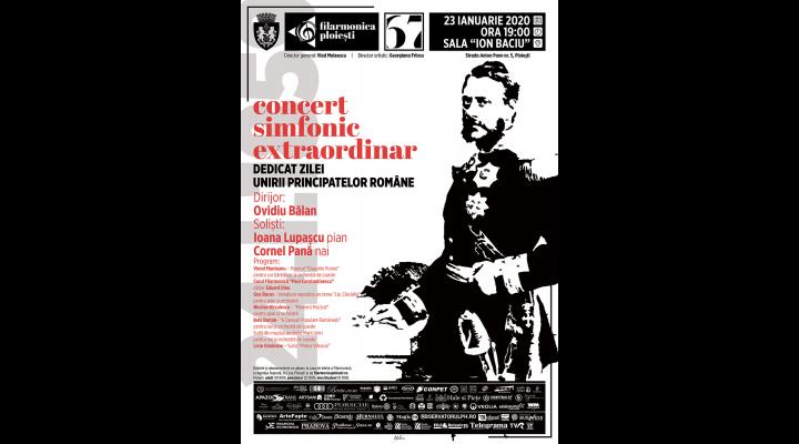 Concert simfonic dedicat Zilei Unirii Principatelor Române susținut de filarmonica ploieșteană