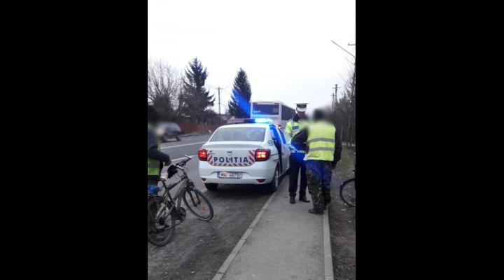 Peste 150 de biciclisti sanctionati intr-o singura zi in Prahova