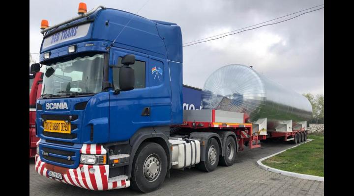 Circulație îngreunată în Prahova și Ilfov din cauza unor agabaritice