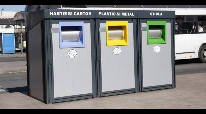 Module speciale pentru colectarea selectivă a deșeurilor în municipiul Ploiești