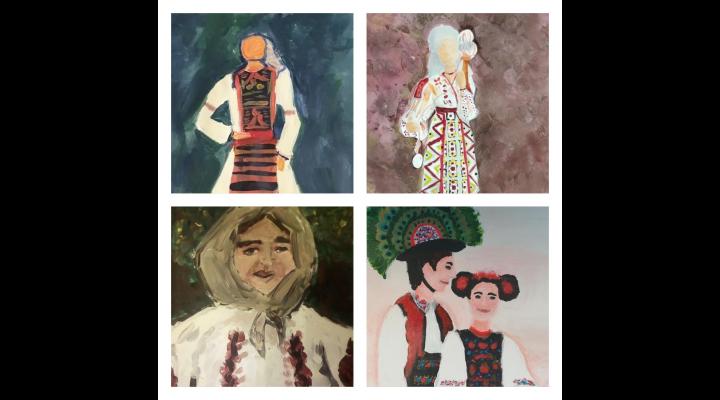 FOTO: Ziua Nationala a Costumului Traditional, marcata intr-un mod inedit in mediul online de Muzeul de Istorie si elevii Colegiului de Arta din Ploiesti