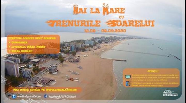 Programul estival de transport " Trenurile Soarelui 2020
