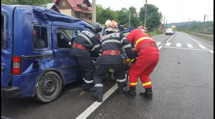 Accident pe DN 1A, Centura de Est a Ploieștiului/O persoană a fost dusă la spital
