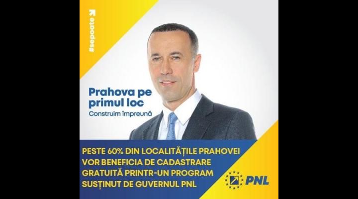 Senatorul Iulian Dumitrescu: 64 din 104 localități din Prahova vor beneficia de cadastru general gratuit în cadrul Programului național de cadastru și carte funciară 2015-2023 (PNCCF) finanțat de Guvernul României