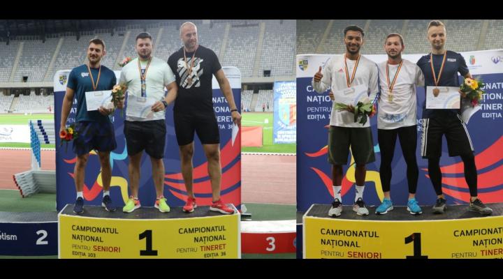 Atleții Rareș Toader și Petre Rezmiveș sunt campioni naționali de seniori!