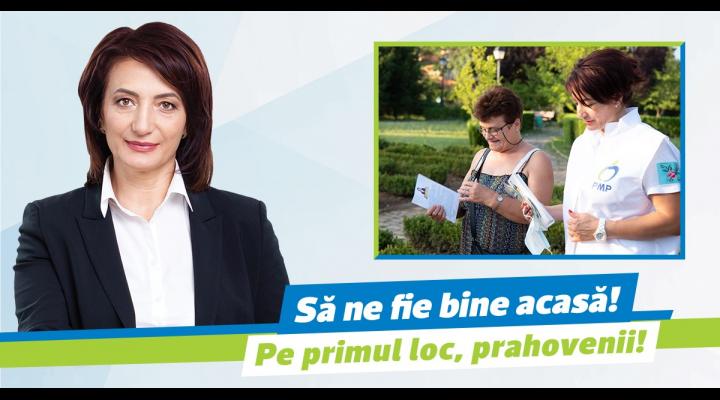 Cătălina Bozianu, candidat PMP la funcția de președinte CJ Prahova: să ne fie bine acasă, în Prahova