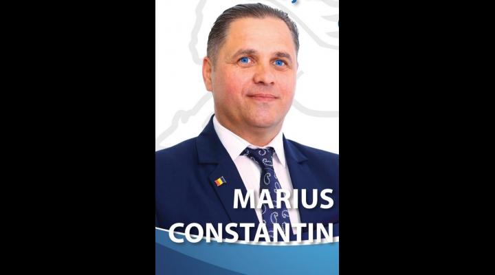 Marius Constantin: "Scorul obținut (77%) a demonstrat că, în cei 3 ani de mandat, împreuna cu dumneavoastră am format o echipă performantă cu care mă mândresc"