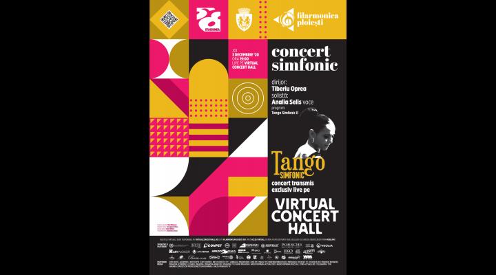 Concert online Analia Selis - Tango Simfonic, pregatit de filarmonica ploiesteana