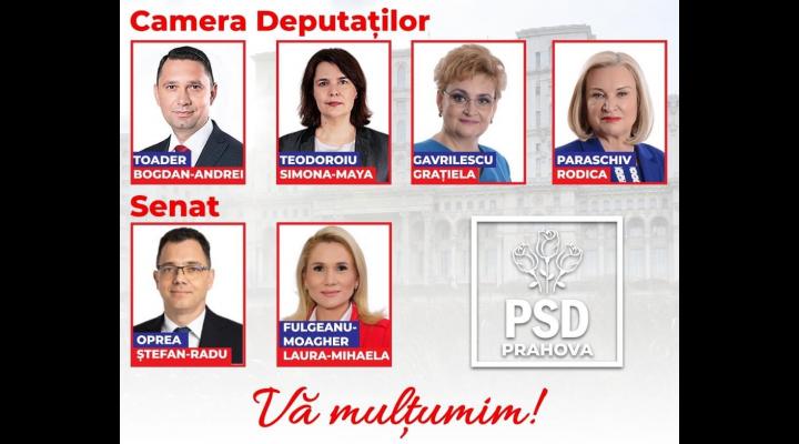 Ei sunt deputatii si senatorii care vor reprezenta PSD Prahova in Parlament