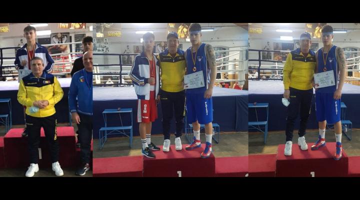 Boxerii Marian Ghinoiu și Iulian Dumitrescu, medalii de aur la Cupa României, de la Brăila