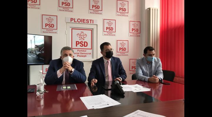 Actualele probleme de administratie locala ale Municipiul Ploiesti au fost dezbatute astazi intr-o conferinta de presa organizata de PSD - VIDEO