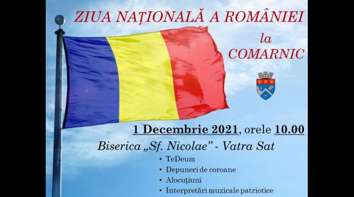 Programul manifestărilor organizate de 1 Decembrie în Comarnic