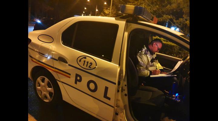 Polițiștii au urmărit în trafic un șofer, în Câmpina