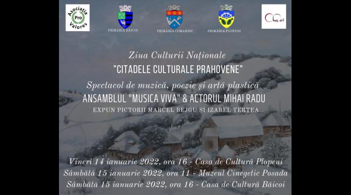 „Citadele culturale” prahovene/ Spectacol inedit, la Comarnic de  Ziua Culturii Naționale