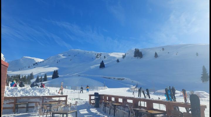 IMAGINI Zi superbă pentru schiori, la Sinaia