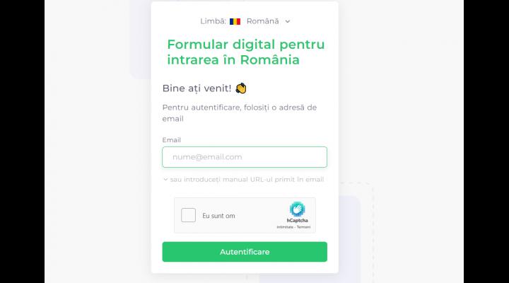 Crește termenul în care o persoană are obligația de a completa Formularul digital de intrare în România 