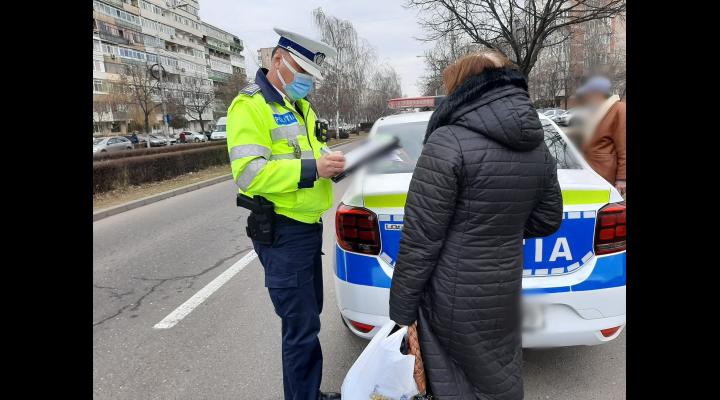 Aproape 300 de amenzi, date de polițiștii prahoveni în cadrul unei acțiuni de amploare