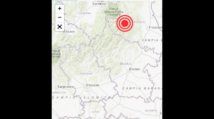 Cutremur cu magnitudinea ML 4.2, produs în Vrancea, la adâncimea de 110 km