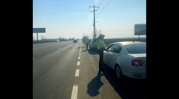 Rezultate acțiuni ale polițiștilor rutieri pe DN1 și DN1B