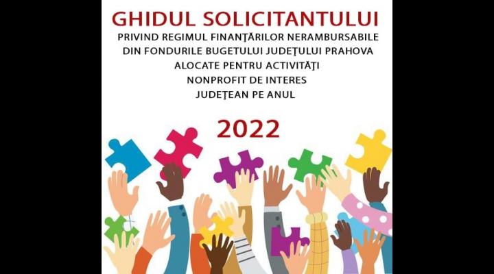 Bani de la Consiliul Județean Prahova pentru activități nonprofit/Dezbatere publică privind proiectul privind Ghidul solicitantului  