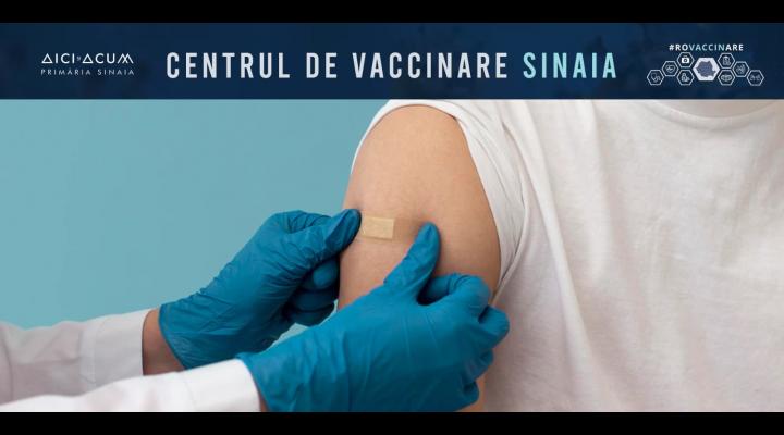 Primăria Sinaia: începând cu data de 18.04.2022 Centrul de Vaccinare Sinaia se va închide definitiv