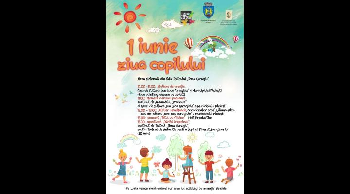 Programul activitatilor pregatite de teatrul ploiestean de Ziua Copilului