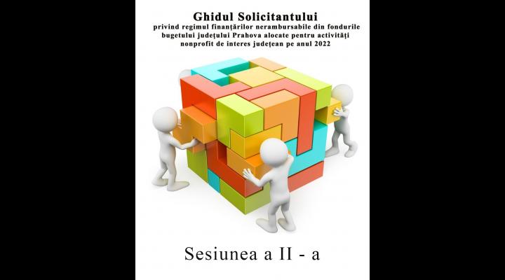 Consiliul Judeţean Prahova alocă 1.800.000 de lei pentru activităţi nonprofit, în sesiunea a II-a de finanţare/Ghidul solicitantului, lansat în dezbatere publică