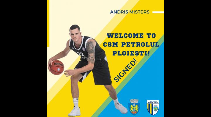 Shooter leton pentru CSM Petrolul Ploieşti: Andris Misters vine în galben-albastru!
