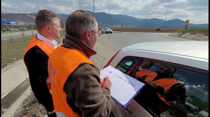 Șoferii vor fi trași pe dreapta pentru ”anchete de circulație Origine – Destinație”