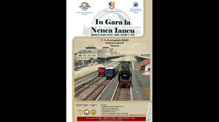 În Gară la Nenea Iancu/Expoziție cu peste150 metri liniari de șine și trenulețe sau Trenuri în miniatură și diorame funcționale 