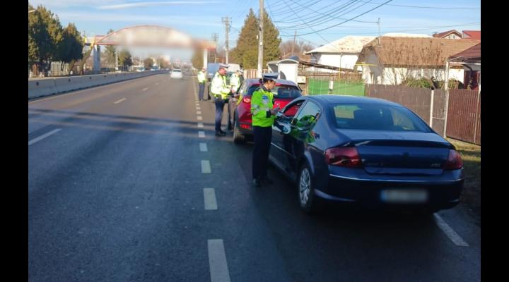 Atentie! Actiune rutiera la Barcanesti, pe DN1 - FOTO