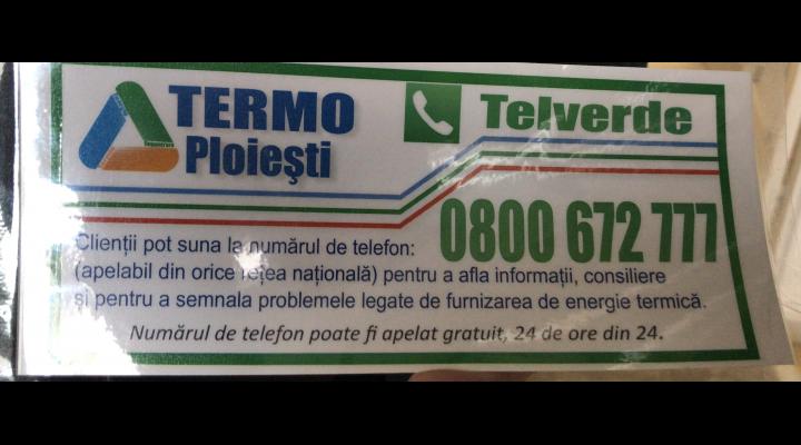 Telvede pentru Termo Ploiești/Cetățenii pot face sesizări