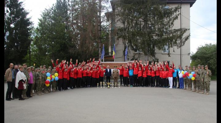 Reușită pentru elevii de la Colegiul Militar din Breaza/Locul I la Olimpiada sportului militar liceal, pentru al doilea an consecutiv