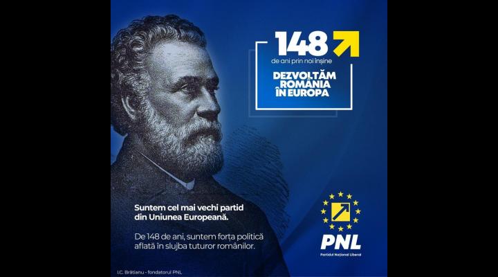 148 de ani de PNL/ Mesajul președintelui PNL Prahova, Iulian Dumitrescu, cu acest prilej