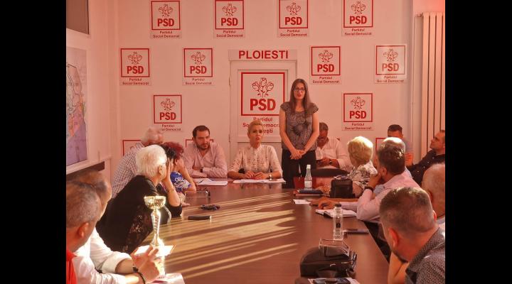 Simona Albu este noul secretar general al orgnizatiei PSD Ploiesti
