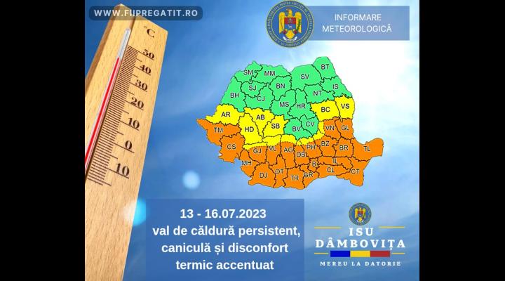 Căldură mare/Temperaturi și de 40 de grade