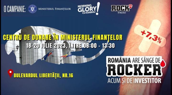 Între 18-20 iulie, poți dona sânge la sediul Ministerului Finanțelor. La schimb, primești cea mai mare dobândă la titlurile de stat Fidelis