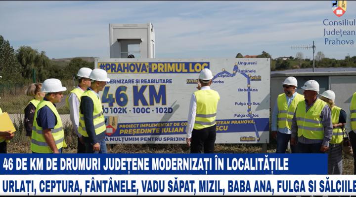 Iulian Dumitrescu: Am modernizat peste 46 de km de drumuri județene și nu ne vom opri aici - VIDEO