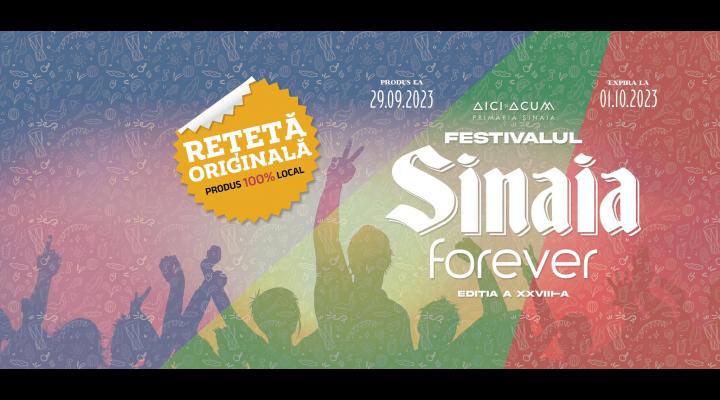Sinaia Forever 2023, un festival cu o ”Reteta originală”/Ce au pregătit organizatorii