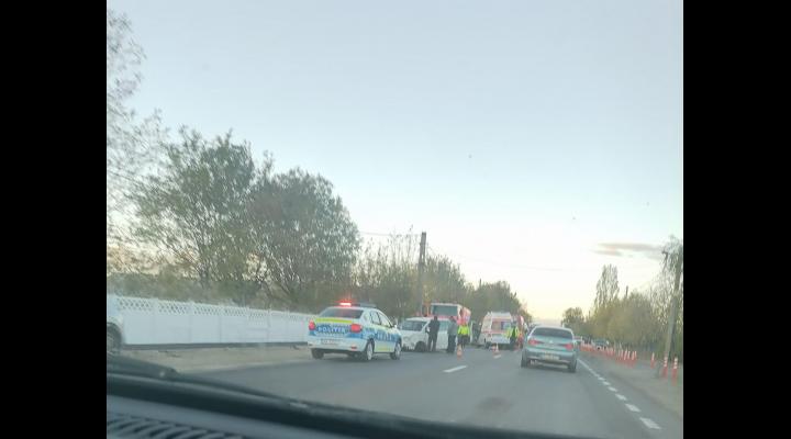 Accident pe DN 1A, la Boldești Scăeni/Trei mașini au fost implicate-FOTO