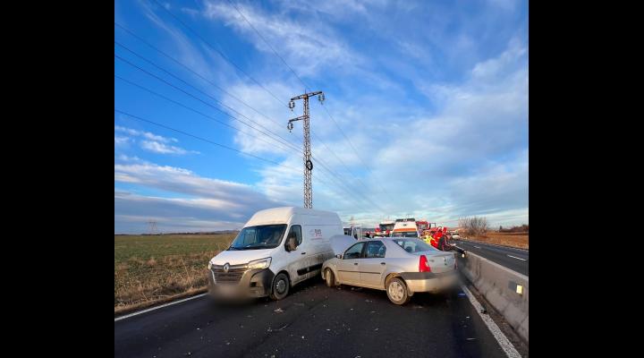 Accident e DN1, zona Baicoi -FOTO