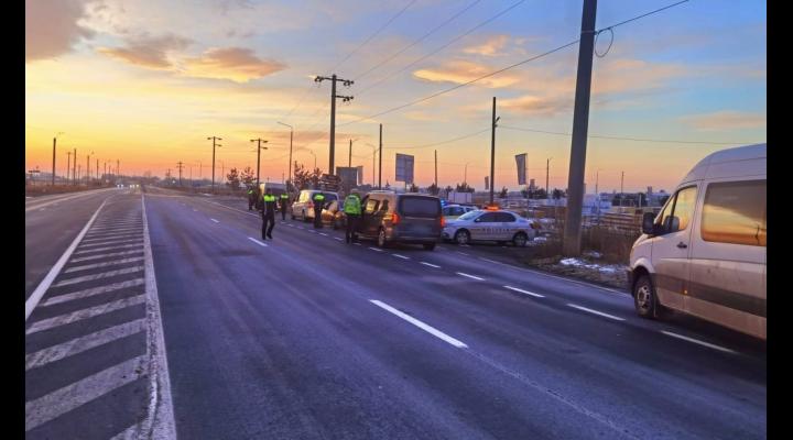 Acțiune rutieră în desfășurare pe drumurile naționale din Prahova