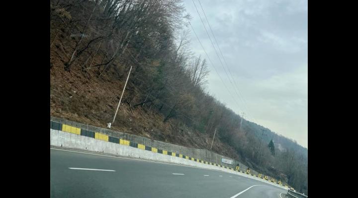 Restricții de circulație pe DN1 în zona localităților Comarnic - Sinaia