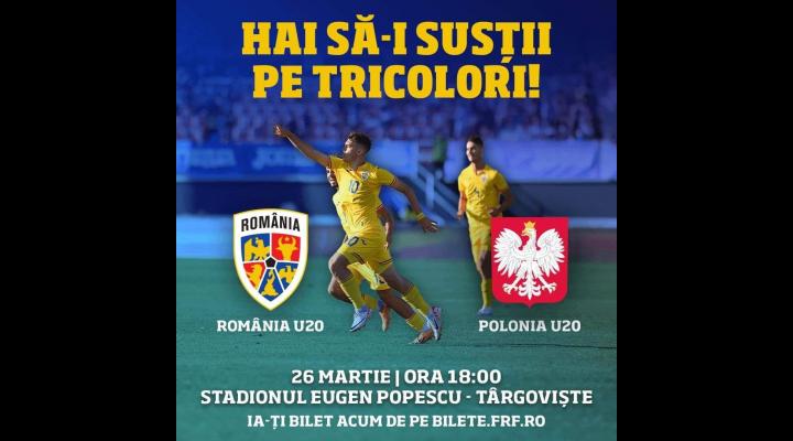 Jandarmii ploieșteni vor asigura ordinea la meciul dintre echipele ROMÂNIA U20 – POLONIA U20