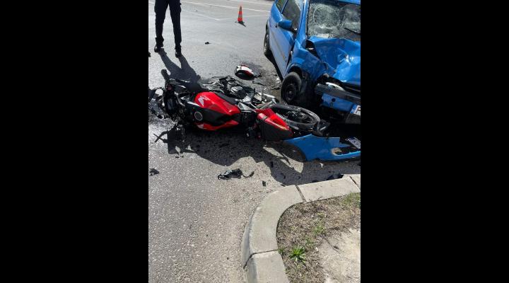 Un motociclist și-a pierdut viața într-un accident produs în Câmpina 